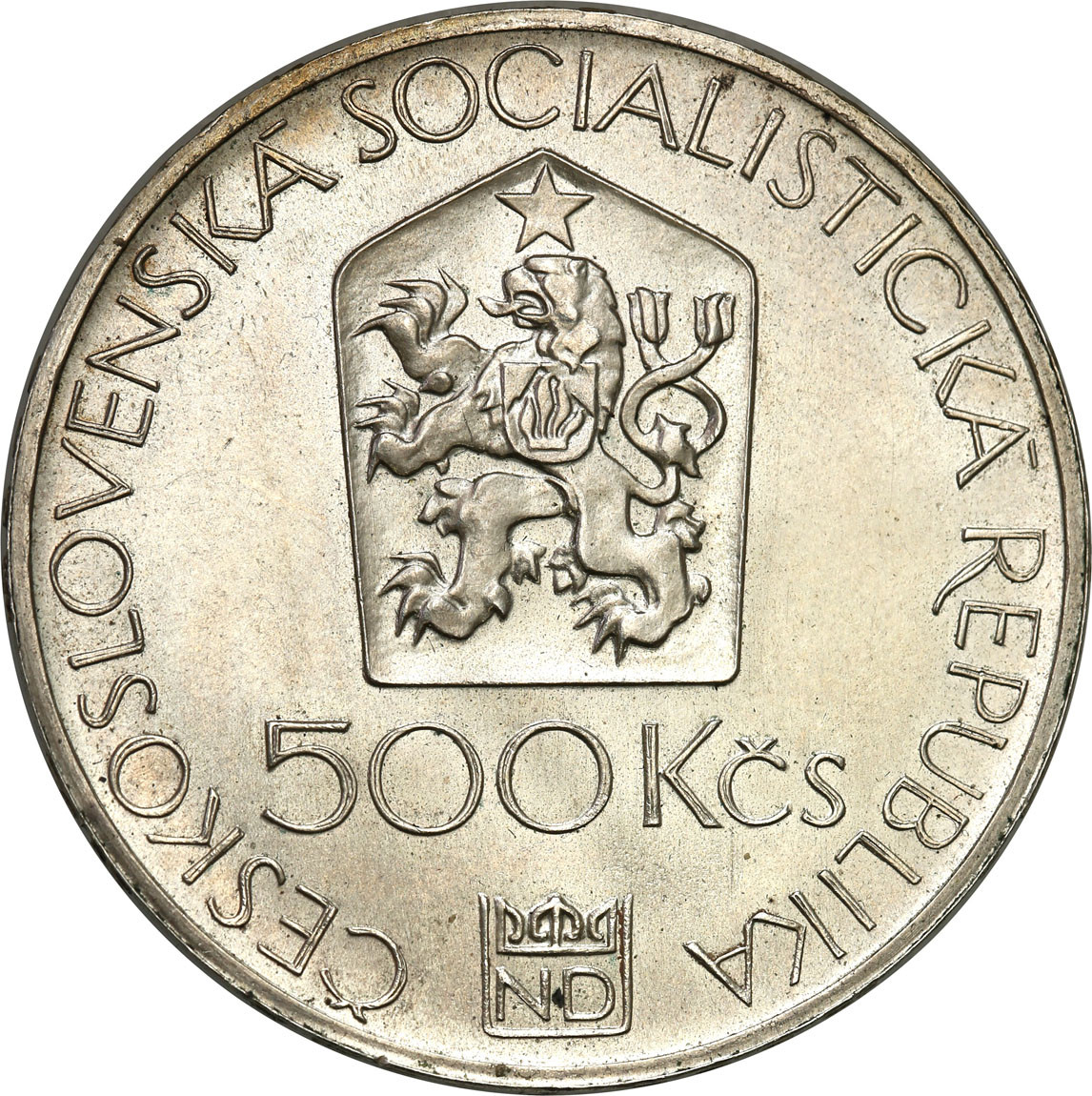 Czechosłowacja. 500 koron 1983